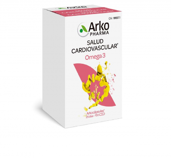 ARKOCÁPSULAS OMEGA 3 100 PERLAS